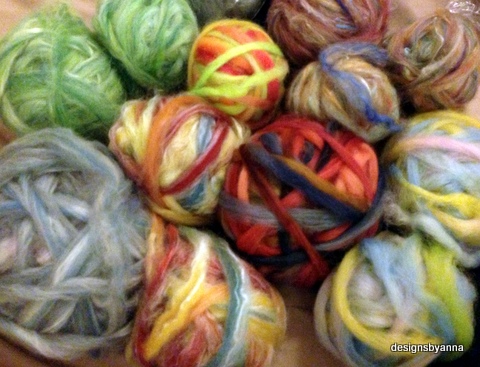 Making Scarves for 1st Friday Artwalk!